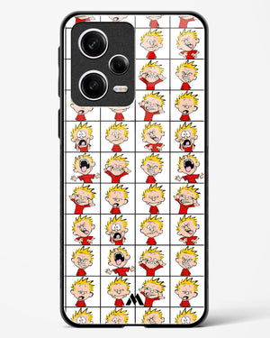 Calvin Making Faces Glass Case Phone Cover-(Xiaomi)