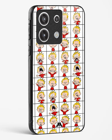 Calvin Making Faces Glass Case Phone Cover-(Xiaomi)