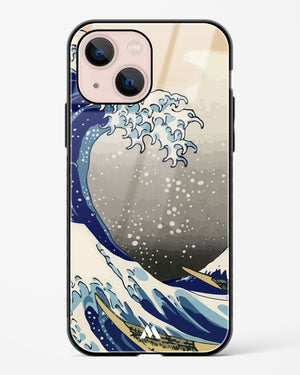 The Great Wave At Kanagawa Glass Case Phone Cover (Apple)