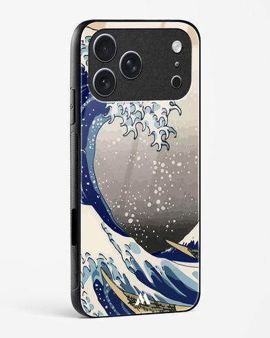 The Great Wave At Kanagawa Glass Case Phone Cover (Apple)