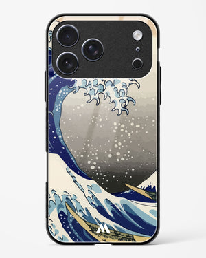 The Great Wave At Kanagawa Glass Case Phone Cover (Apple)
