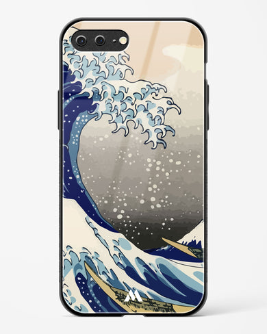 The Great Wave At Kanagawa Glass Case Phone Cover (Apple)