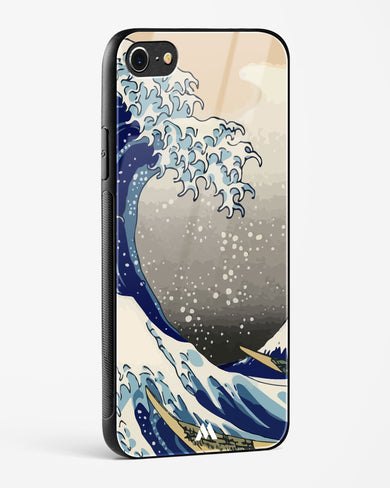 The Great Wave At Kanagawa Glass Case Phone Cover (Apple)