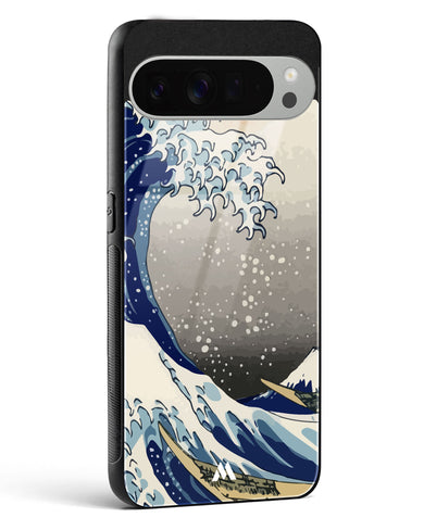 The Great Wave At Kanagawa Glass Case Phone Cover (Google)