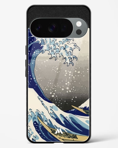 The Great Wave At Kanagawa Glass Case Phone Cover (Google)