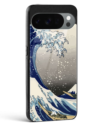 The Great Wave At Kanagawa Glass Case Phone Cover (Google)