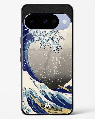 The Great Wave At Kanagawa Glass Case Phone Cover (Google)