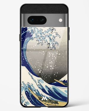 The Great Wave At Kanagawa Glass Case Phone Cover (Google)