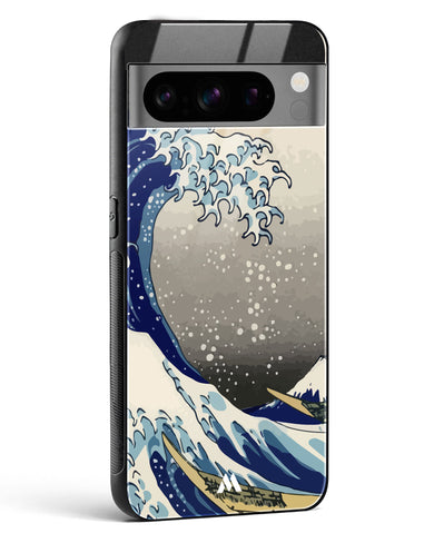 The Great Wave At Kanagawa Glass Case Phone Cover (Google)