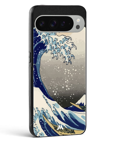 The Great Wave At Kanagawa Glass Case Phone Cover (Google)