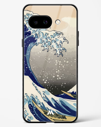 The Great Wave At Kanagawa Glass Case Phone Cover (Google)