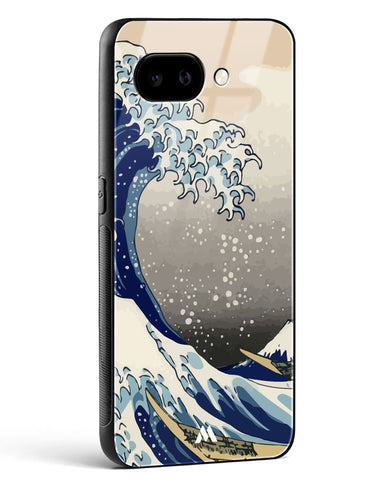 The Great Wave At Kanagawa Glass Case Phone Cover (Google)