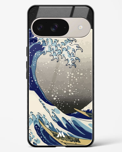 The Great Wave At Kanagawa Glass Case Phone Cover (Google)