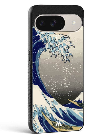 The Great Wave At Kanagawa Glass Case Phone Cover (Google)