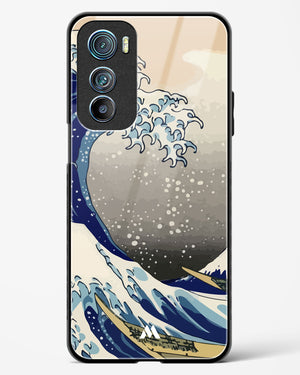 The Great Wave At Kanagawa Glass Case Phone Cover-(Motorola)