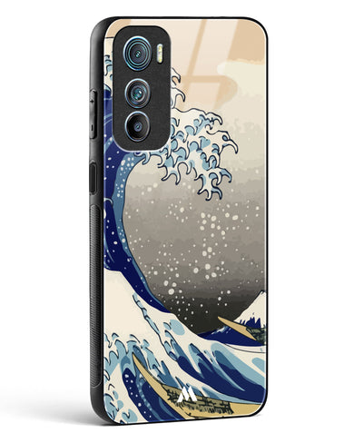 The Great Wave At Kanagawa Glass Case Phone Cover-(Motorola)