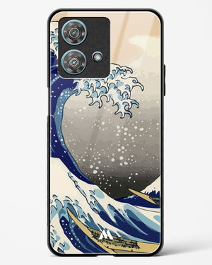 The Great Wave At Kanagawa Glass Case Phone Cover (Motorola)