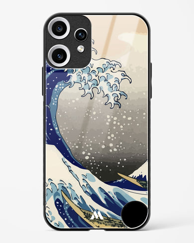 The Great Wave At Kanagawa Glass Case Phone Cover (Nothing)