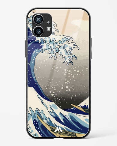 The Great Wave At Kanagawa Glass Case Phone Cover (Nothing)