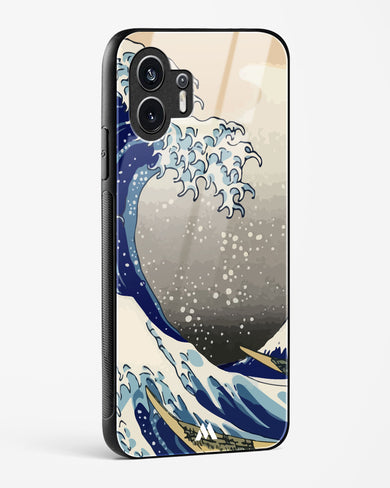 The Great Wave At Kanagawa Glass Case Phone Cover (Nothing)