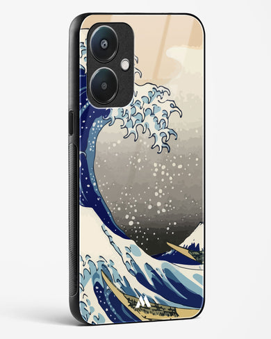 The Great Wave At Kanagawa Glass Case Phone Cover (Oppo)