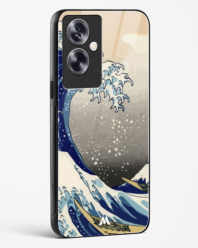 The Great Wave At Kanagawa Glass Case Phone Cover (Oppo)