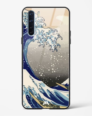 The Great Wave At Kanagawa Glass Case Phone Cover (Oppo)