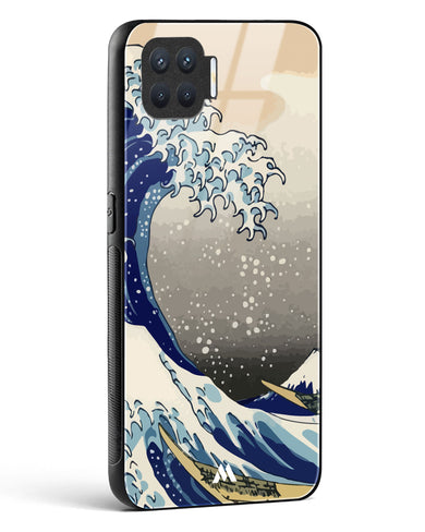 The Great Wave At Kanagawa Glass Case Phone Cover (Oppo)