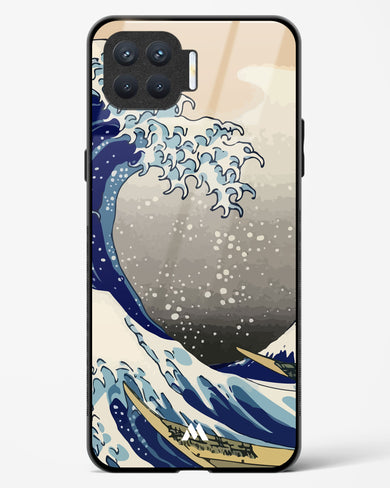 The Great Wave At Kanagawa Glass Case Phone Cover (Oppo)