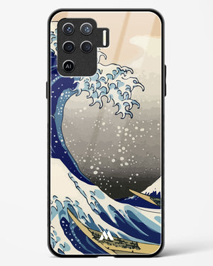 The Great Wave At Kanagawa Glass Case Phone Cover (Oppo)