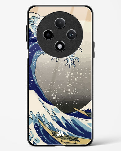 The Great Wave At Kanagawa Glass Case Phone Cover (Oppo)