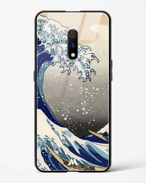 The Great Wave At Kanagawa Glass Case Phone Cover (Oppo)