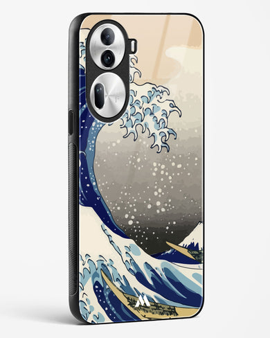 The Great Wave At Kanagawa Glass Case Phone Cover (Oppo)