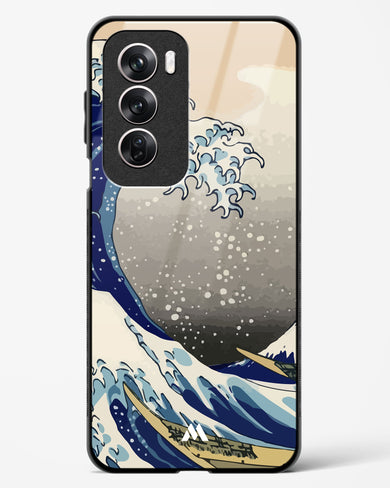 The Great Wave At Kanagawa Glass Case Phone Cover (Oppo)