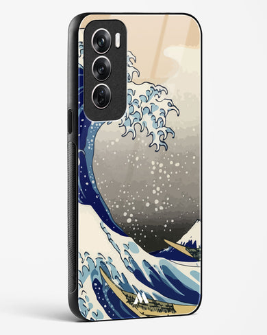 The Great Wave At Kanagawa Glass Case Phone Cover (Oppo)