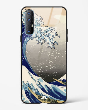The Great Wave At Kanagawa Glass Case Phone Cover-(Oppo)