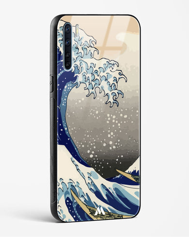 The Great Wave At Kanagawa Glass Case Phone Cover (Oppo)