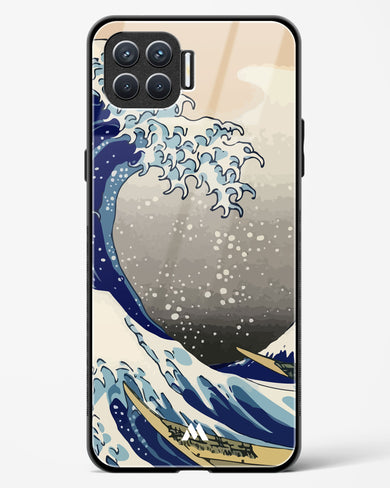 The Great Wave At Kanagawa Glass Case Phone Cover (Oppo)