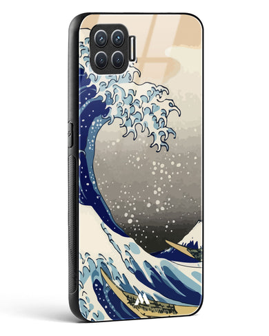 The Great Wave At Kanagawa Glass Case Phone Cover (Oppo)