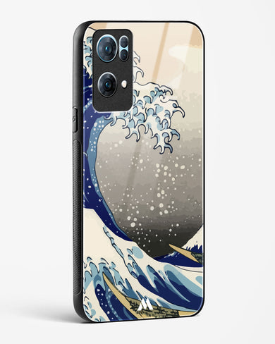 The Great Wave At Kanagawa Glass Case Phone Cover (Oppo)