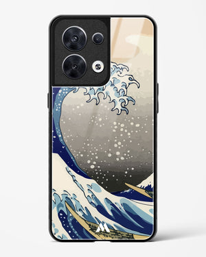 The Great Wave At Kanagawa Glass Case Phone Cover (Oppo)