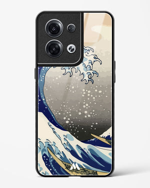 The Great Wave At Kanagawa Glass Case Phone Cover (Oppo)