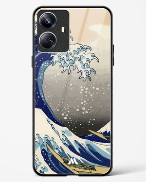 The Great Wave At Kanagawa Glass Case Phone Cover (Realme)