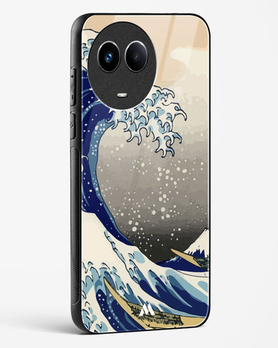 The Great Wave At Kanagawa Glass Case Phone Cover (Realme)