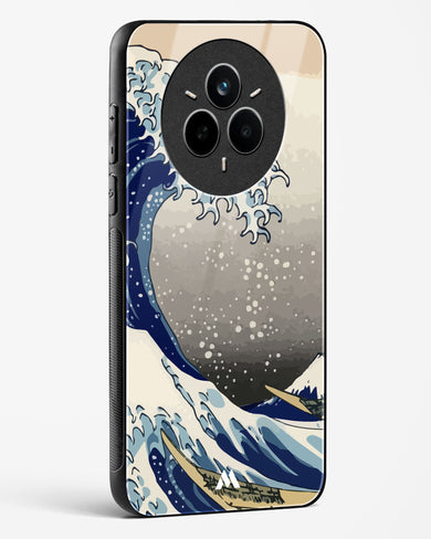 The Great Wave At Kanagawa Glass Case Phone Cover (Realme)