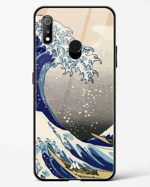 The Great Wave At Kanagawa Glass Case Phone Cover-(Realme)