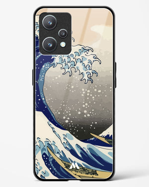 The Great Wave At Kanagawa Glass Case Phone Cover-(Realme)