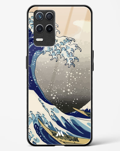 The Great Wave At Kanagawa Glass Case Phone Cover (Realme)