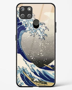 The Great Wave At Kanagawa Glass Case Phone Cover-(Realme)