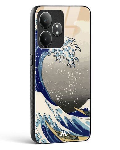 The Great Wave At Kanagawa Glass Case Phone Cover (Realme)